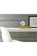 Lampe de Table Sphérique Avec Base en Marbre | Andrew Martin Mina | OROA.fr