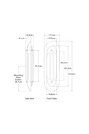 Applique Murale à Plaque en Albâtre | Andrew Martin Samos | OROA.fr