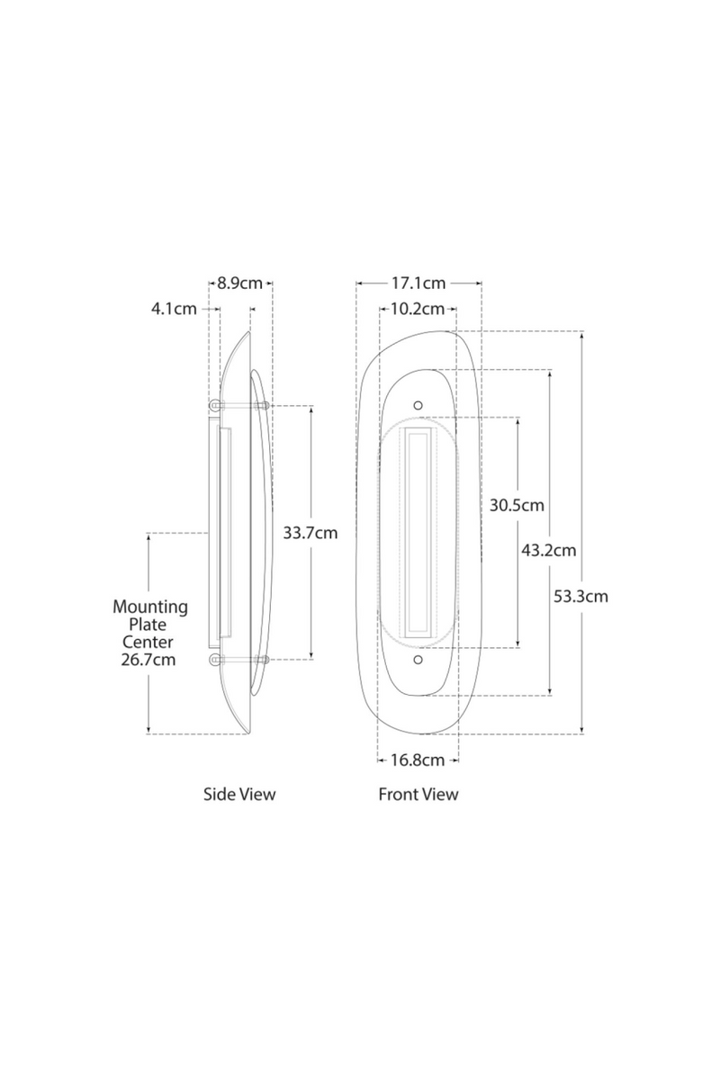 Applique Murale à Plaque en Albâtre | Andrew Martin Samos | OROA.fr