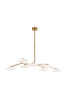 Lustre à Pétales de Verre Rotatifs | Andrew Martin Brindille