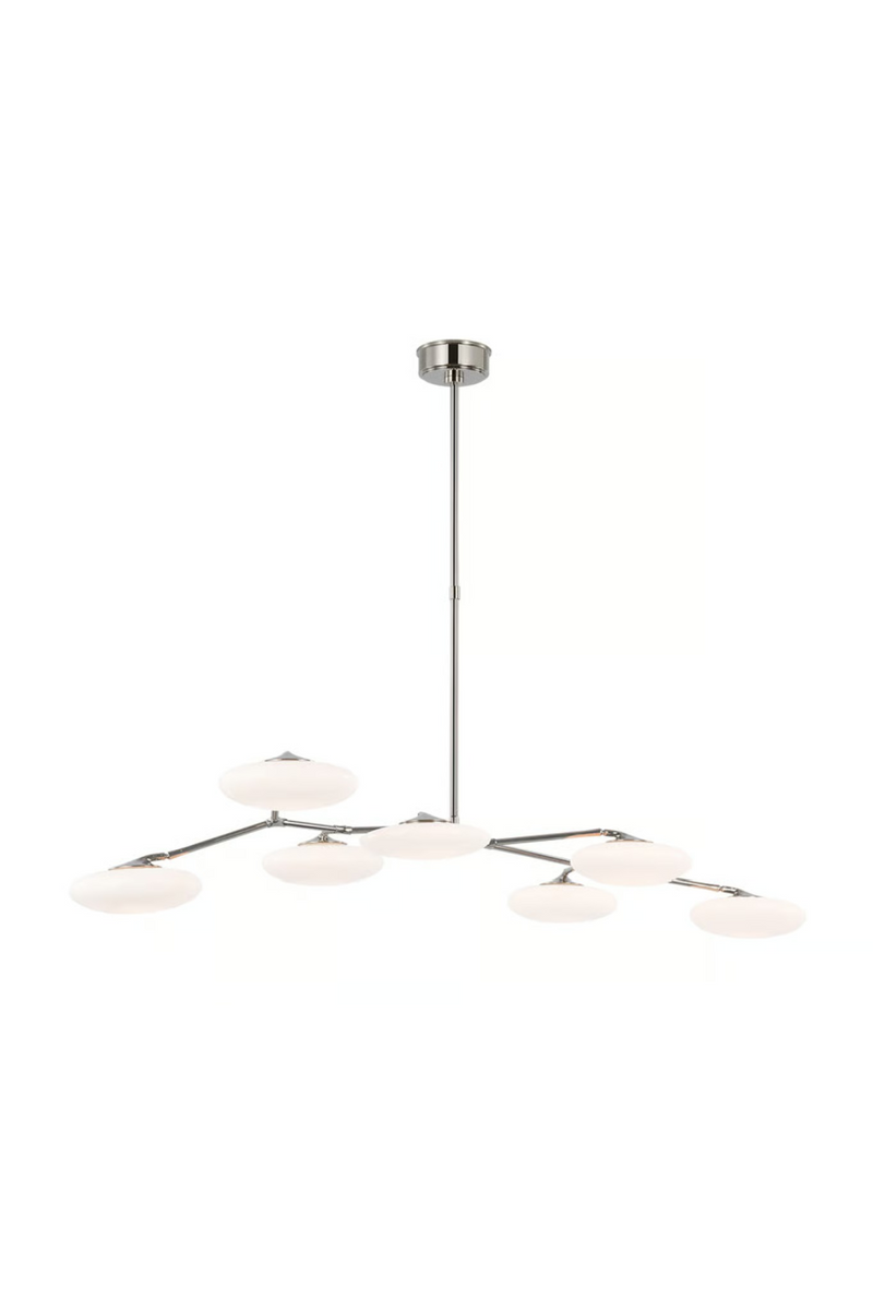 Lustre à Pétales de Verre Rotatifs | Andrew Martin Brindille