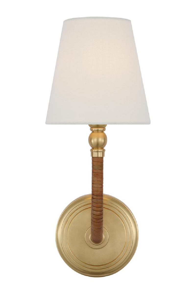 Applique Murale Classique en Rotin Tressé | Andrew Martin Basden | OROA.fr