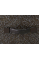 Table De Chevet A 2 Tiroirs En Chêne Foncé | Andrew Martin Emerson | OROA.fr