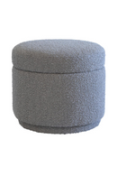 Pouf de Rangement en Bouclé | Andrew Martin Tondu | OROA.fr