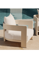 Fauteuil lounge d'extérieur en aluminium | Andrew Martin Caicos