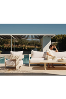 Fauteuil lounge d'extérieur en aluminium | Andrew Martin Caicos