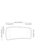 Table de salle à manger en chêne noir | Eichholtz Bergman S | Meubleluxe.fr