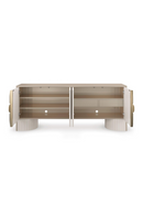 Buffet console en bois cannelé | Caracole Corinthian | Meubleluxe.fr