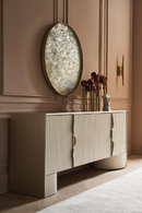 Buffet console en bois cannelé | Caracole Corinthian | Meubleluxe.fr