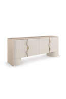 Buffet console en bois cannelé | Caracole Corinthian | Meubleluxe.fr