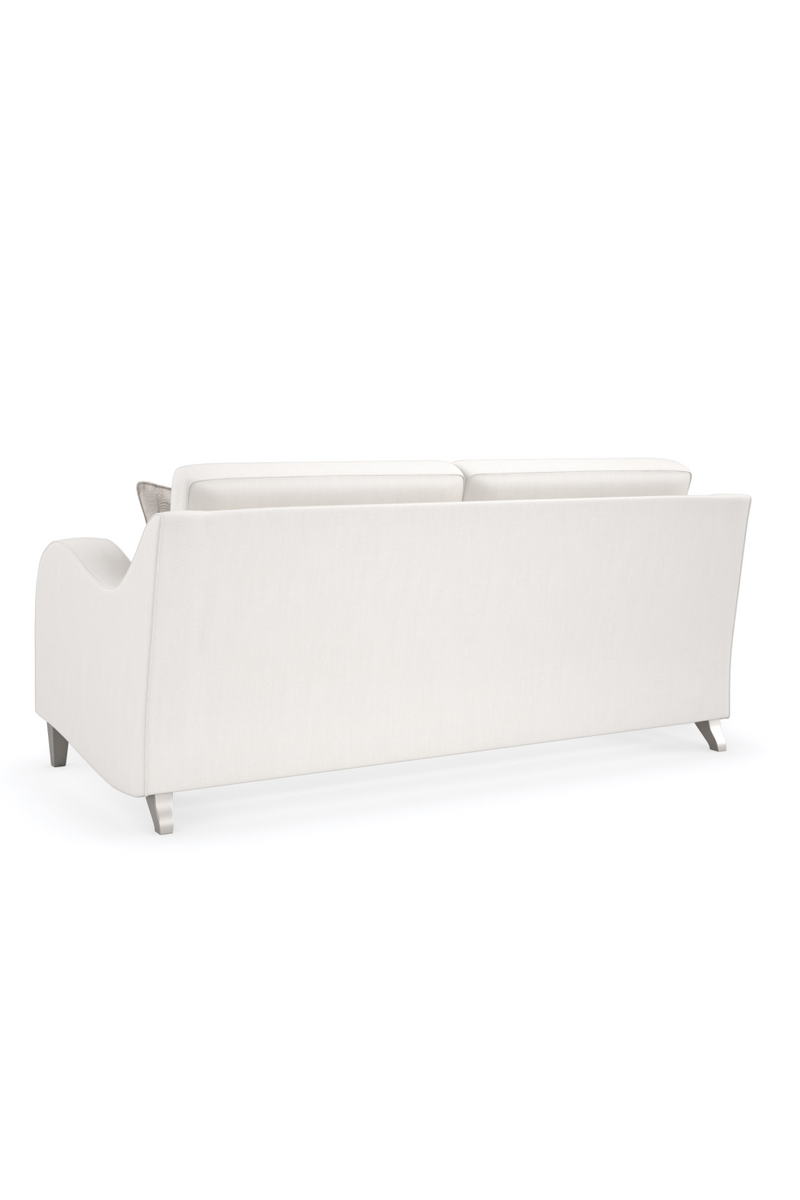 Canapé classique moderne blanc | Caracole Victoria | OROA.fr