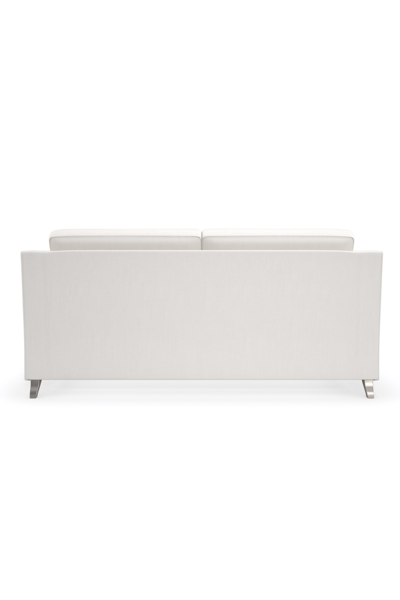 Canapé classique moderne blanc | Caracole Victoria | OROA.fr