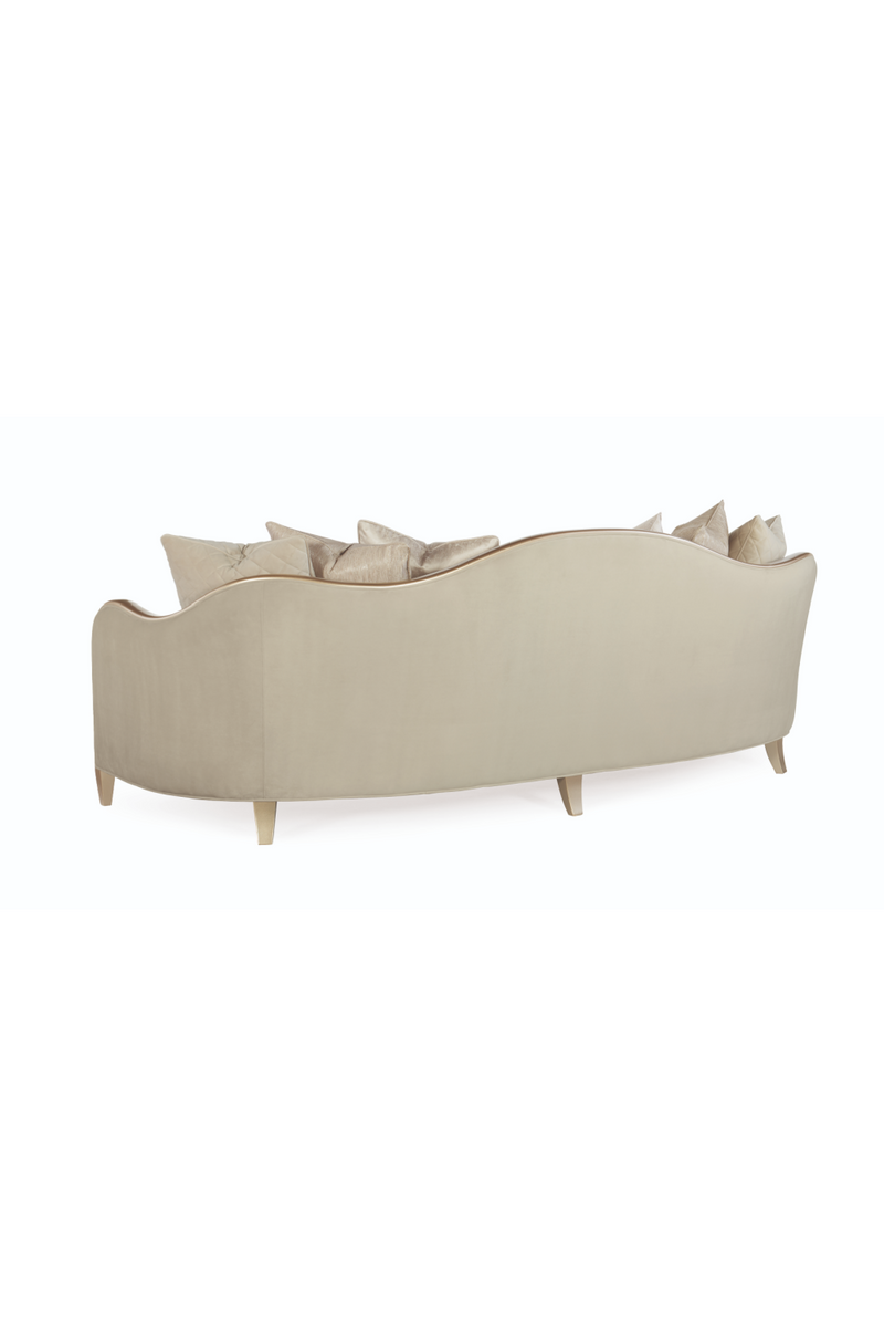 Canapé Classique Moderne Beige | Caracole Adela | Oroa.fr
