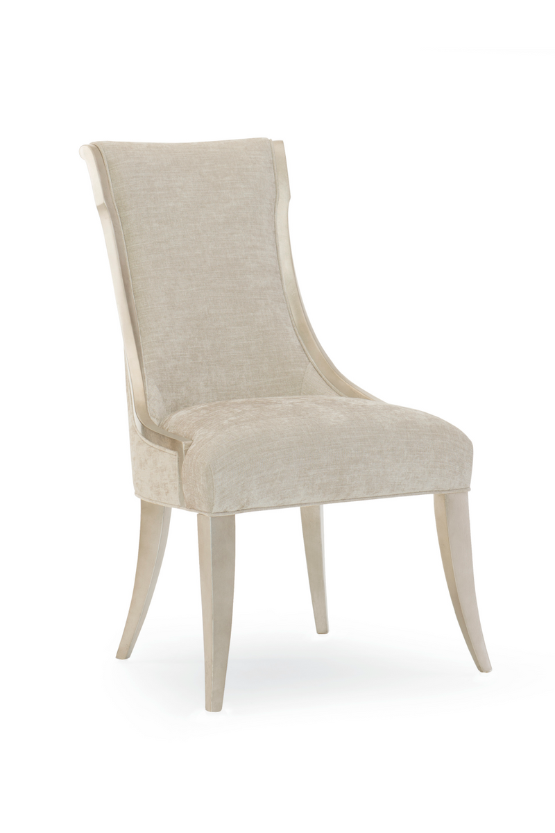 Chaise d'appoint à feuille d'argent | Caracole Avondale | Oroa.fr