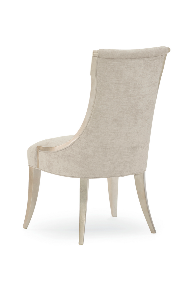 Chaise d'appoint à feuille d'argent | Caracole Avondale | Oroa.fr