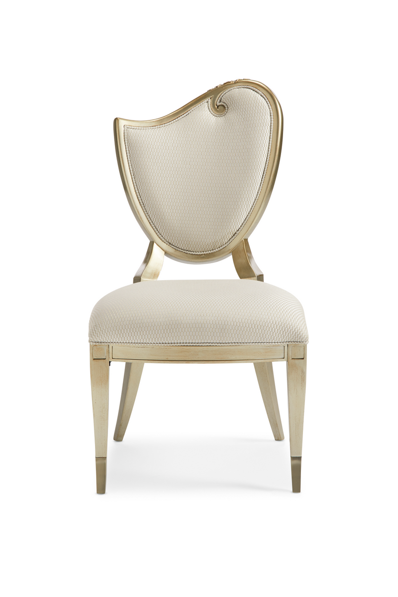 Chaise d’Appoint à Volutes Sculptées (2) | Caracole | OROA.fr