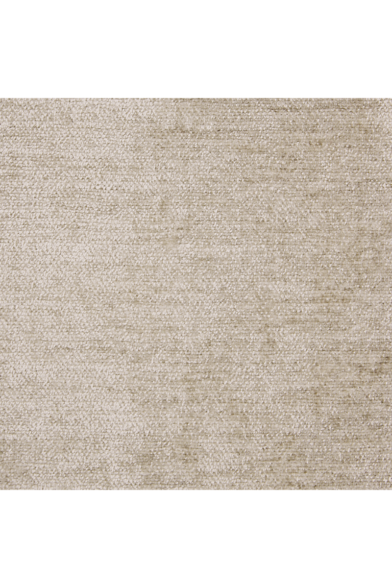 Canapé Modulaire en Chenille Blanche | Caracole Lillian | OROA.fr