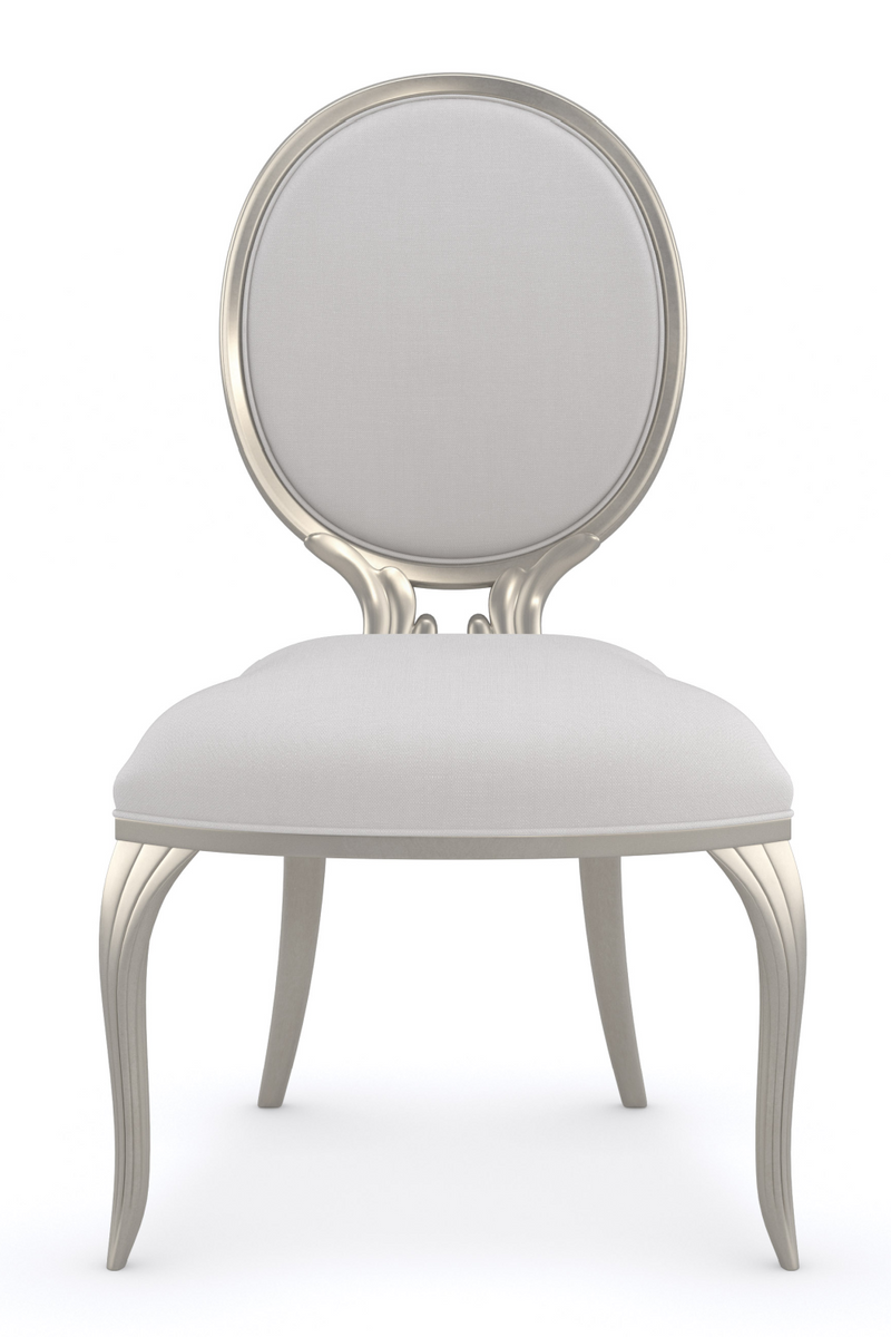 Chaise d’Appoint Moderne en Velours | Caracole Lillian | OROA.fr