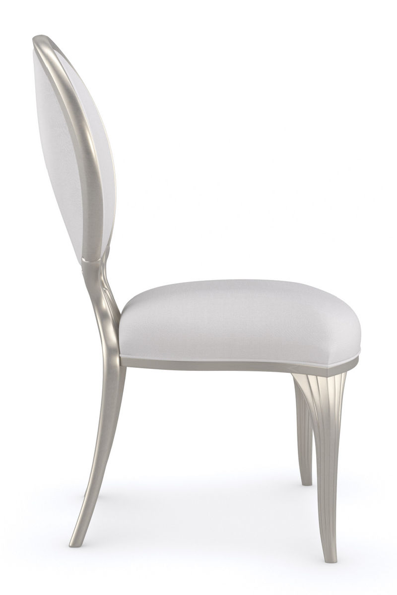 Chaise d’Appoint Moderne en Velours | Caracole Lillian | OROA.fr