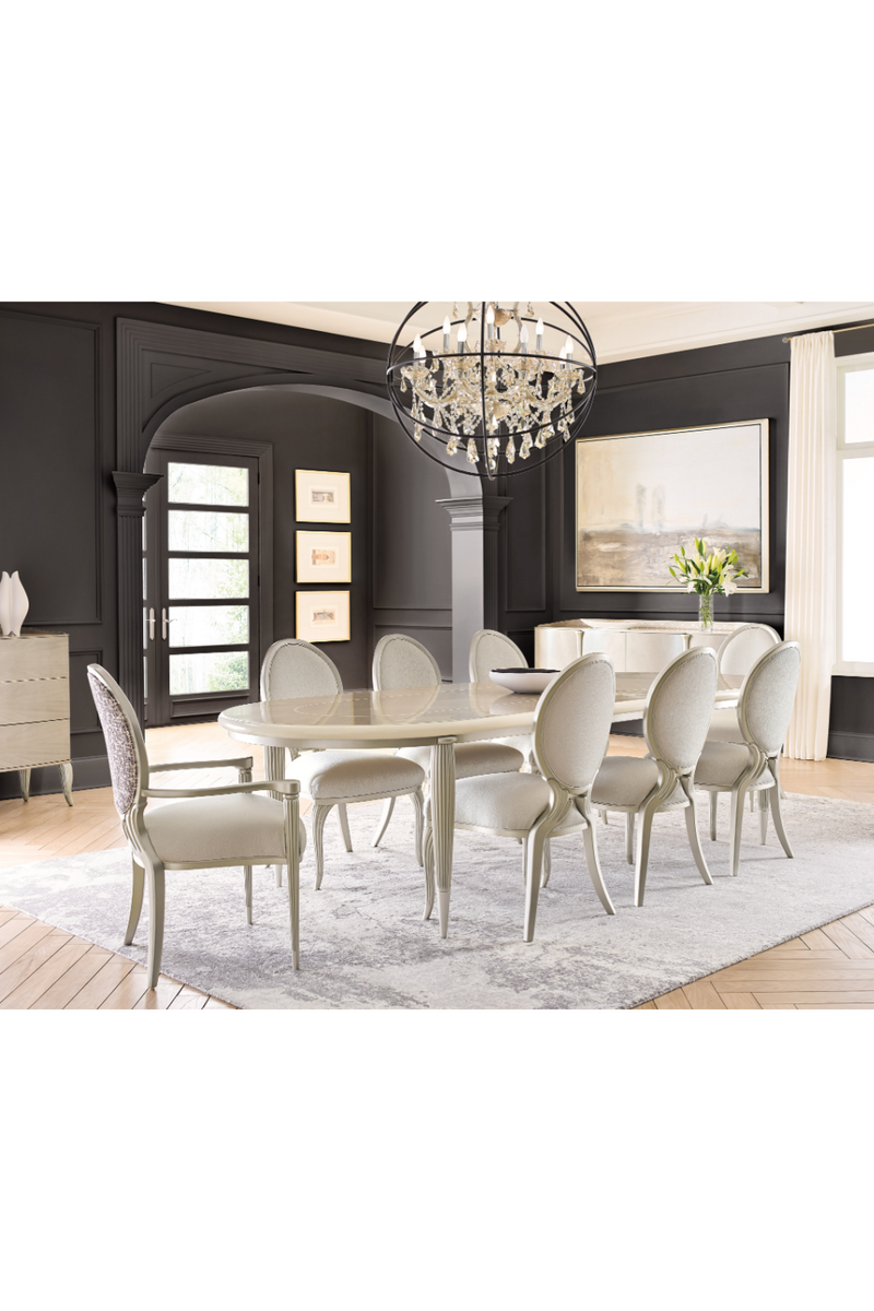Chaise d’Appoint Moderne en Velours | Caracole Lillian | OROA.fr