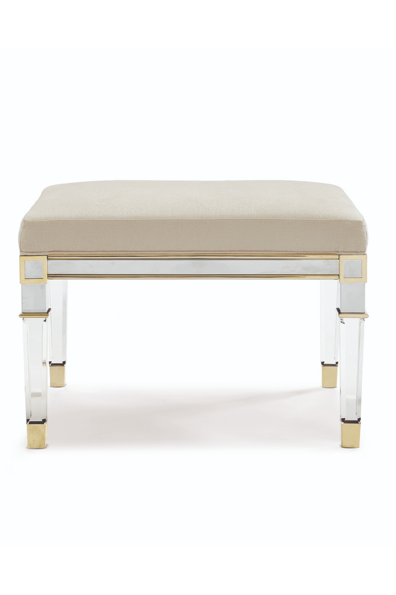 Banc Moderne Rembourré | Caracole Silver And Gold | Oroatrade.com