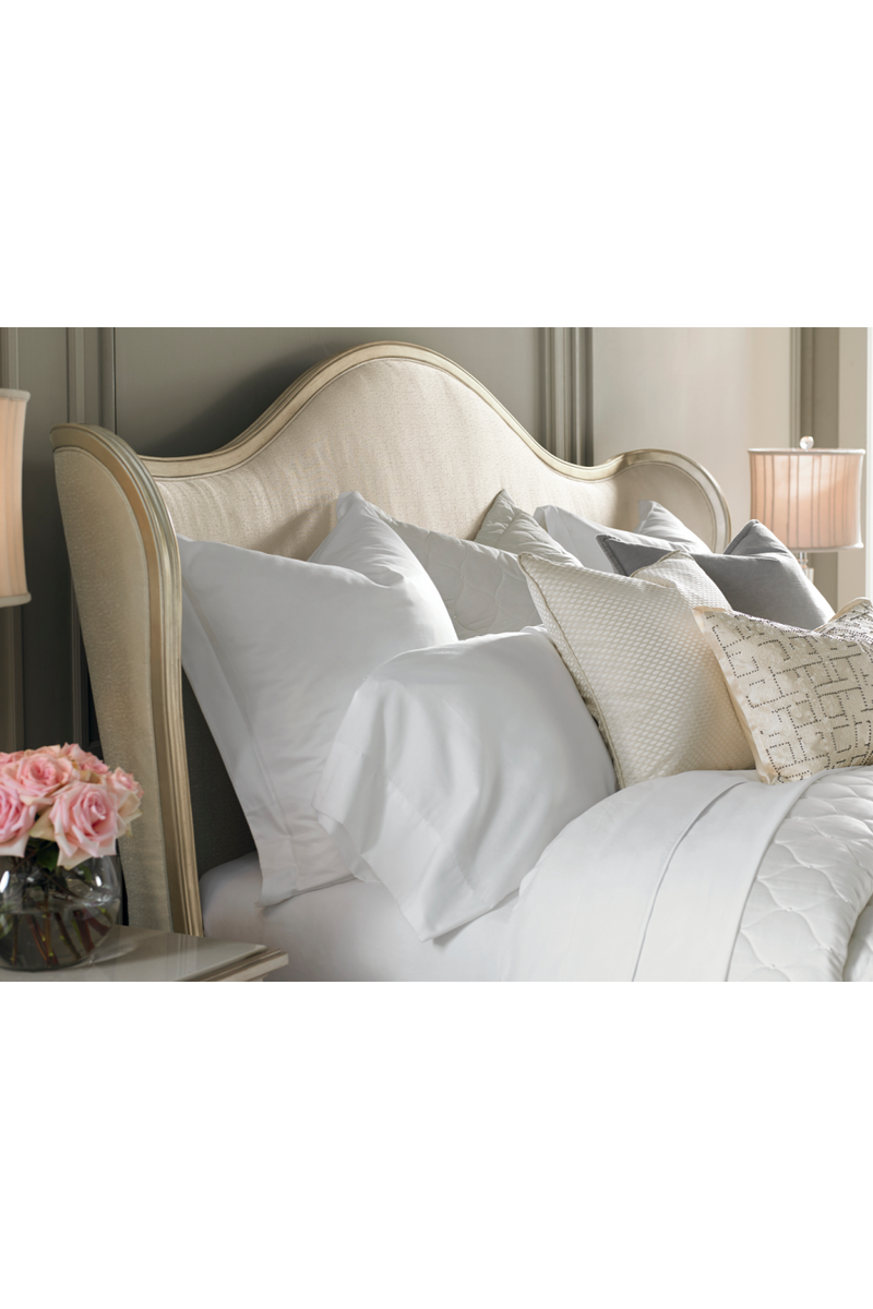 Lit Capitonné avec Ailes | Caracole Beauté du Coucher | OROA.fr