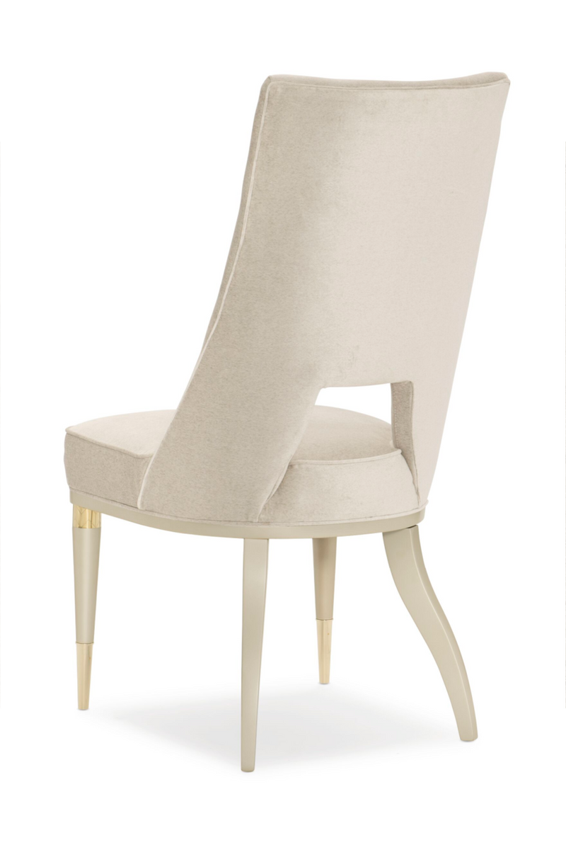 Chaise de salle à manger moderne ivoire | Caracole Guest of Honor | OROA.fr