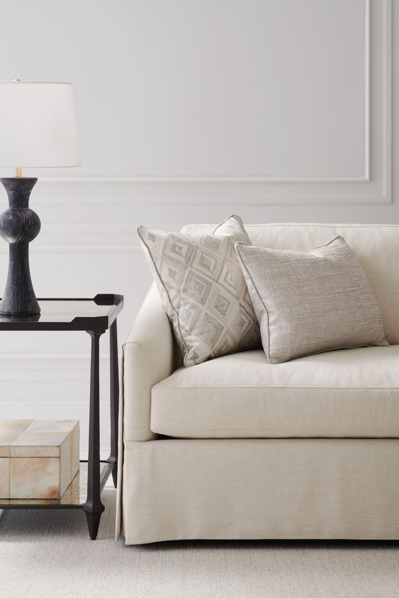 Table d'appoint en verre et en bronze | Caracole End All | Meubleluxe.fr
