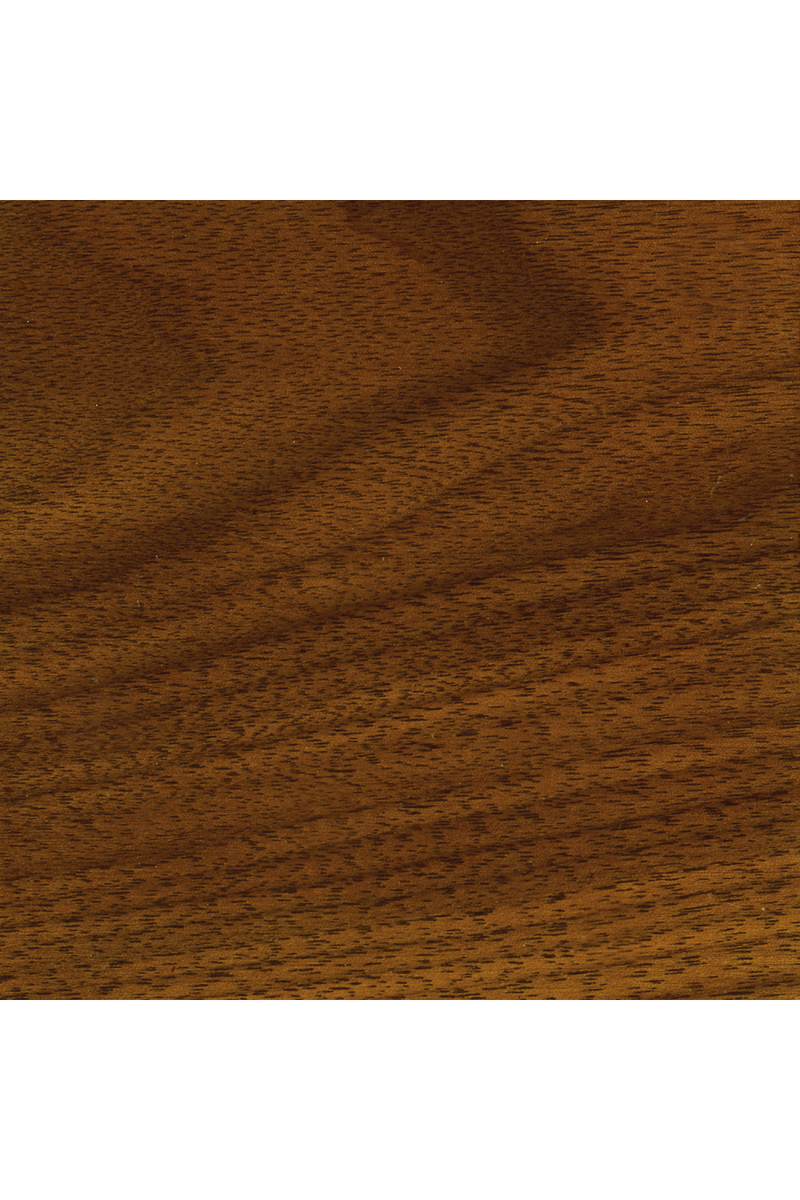 Lit à baldaquin en bois brun | Caracole Pinstripe