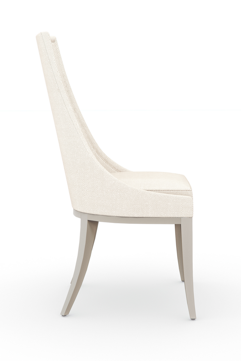 Chaise latérale à dossier effilé | Caracole Tall Order | OROA.fr