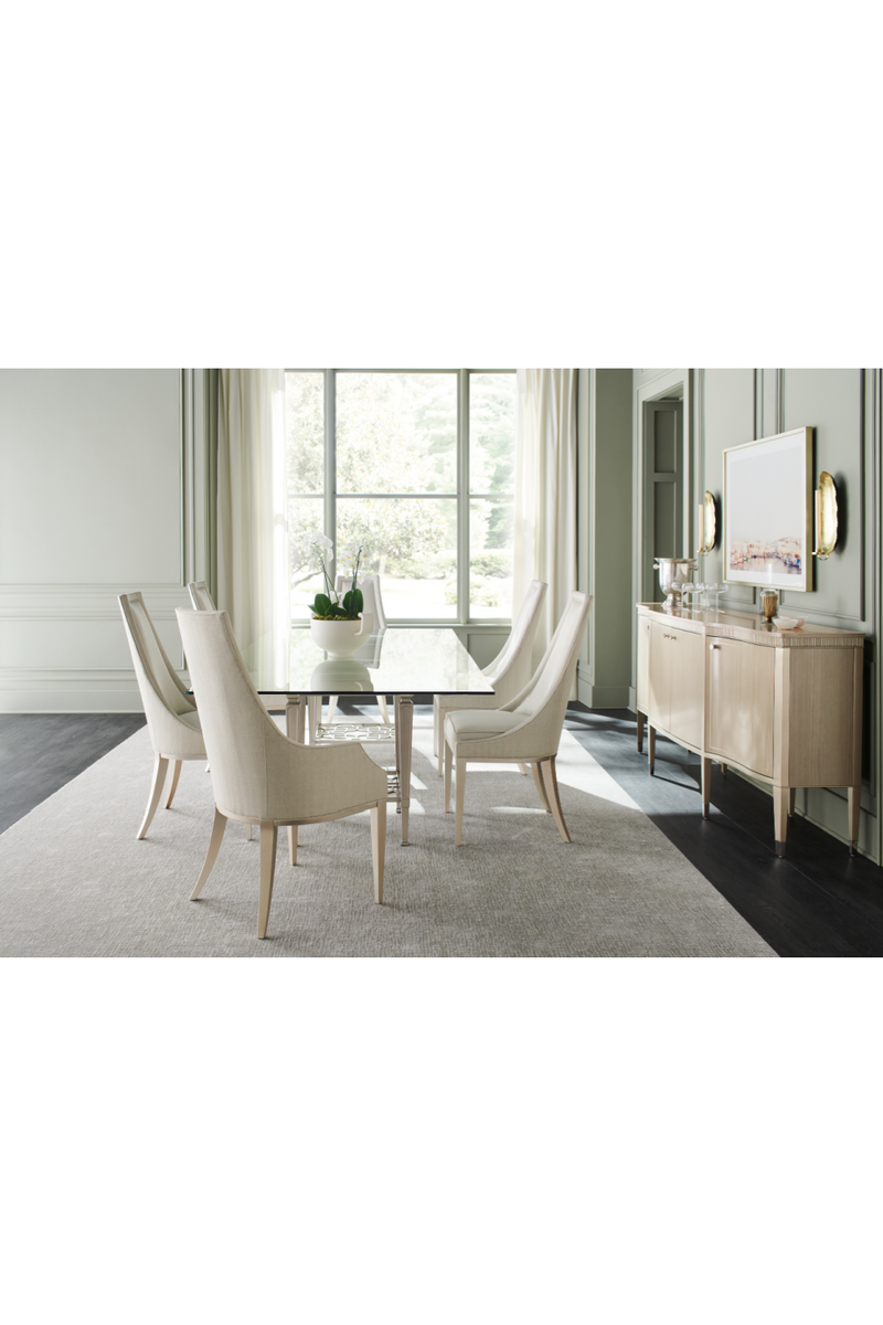 Chaise latérale à dossier effilé | Caracole Tall Order | OROA.fr