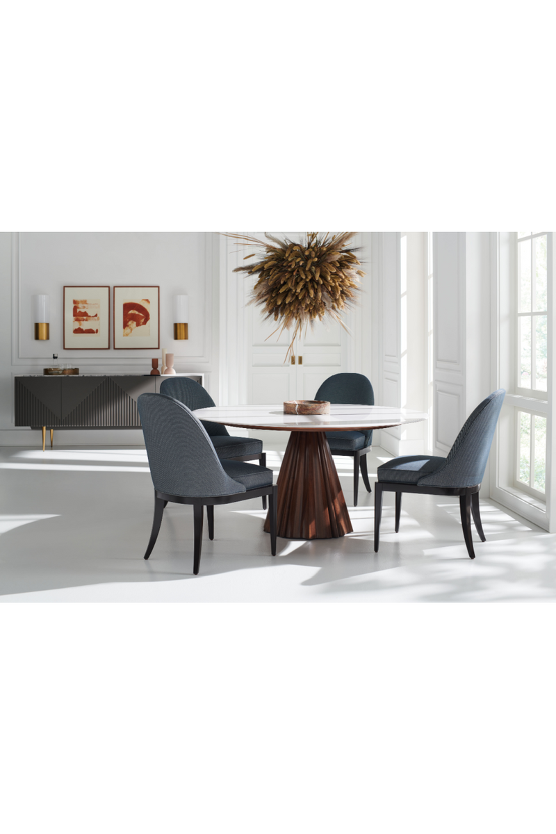 Chaise d’Appoint Moderne Bleue | Caracole Natural Choice | OROA.fr