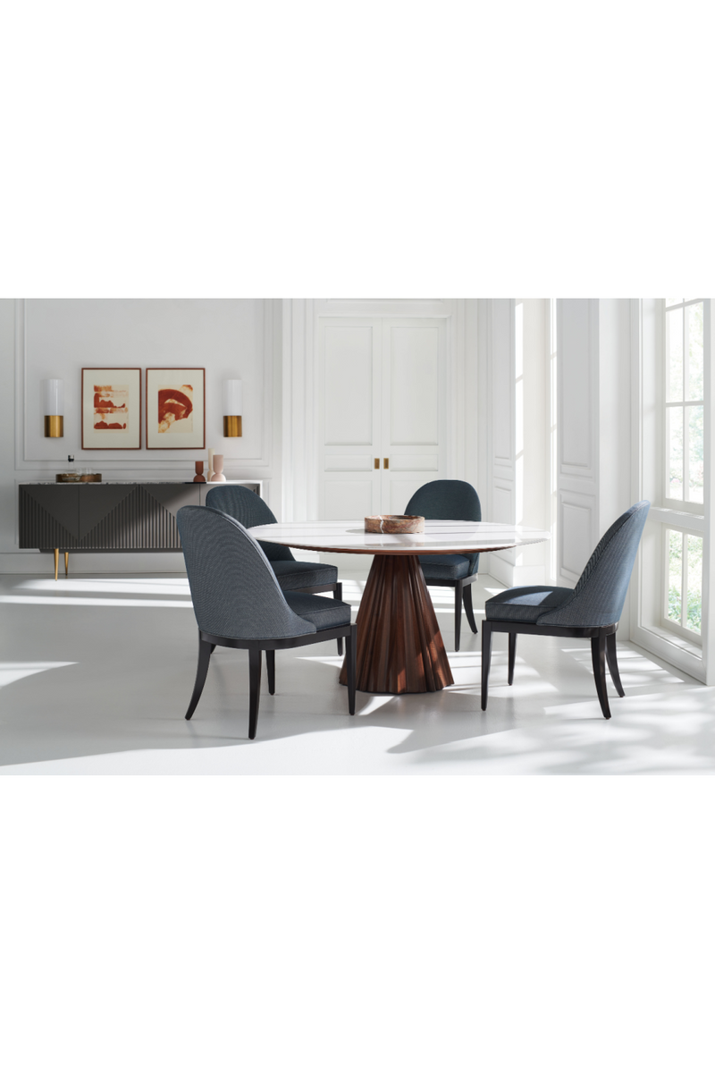 Chaise d’Appoint Moderne Bleue | Caracole Natural Choice | OROA.fr