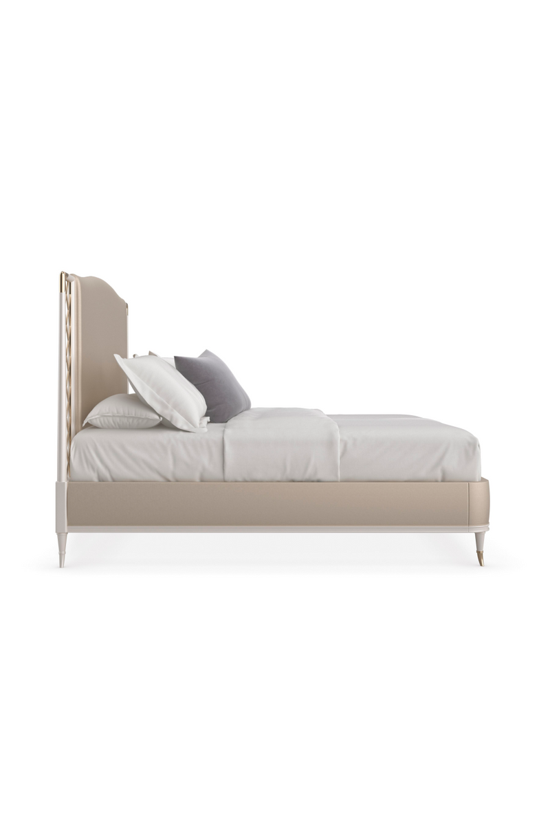 Lit moderne gris clair | Caracole Beauty Sleep | OROA.fr