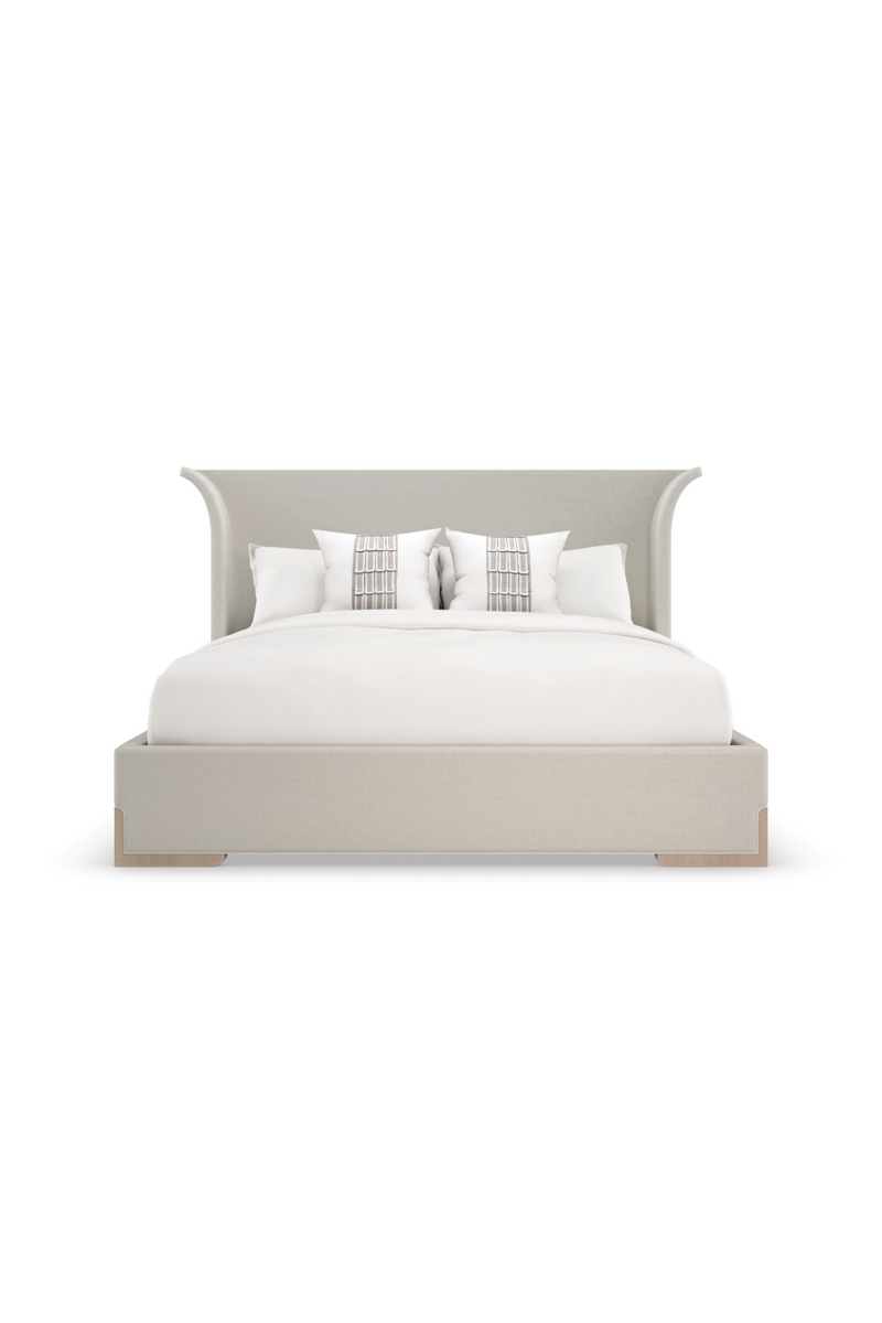 Lit moderne gris clair | Caracole Beauty Sleep | OROA.fr