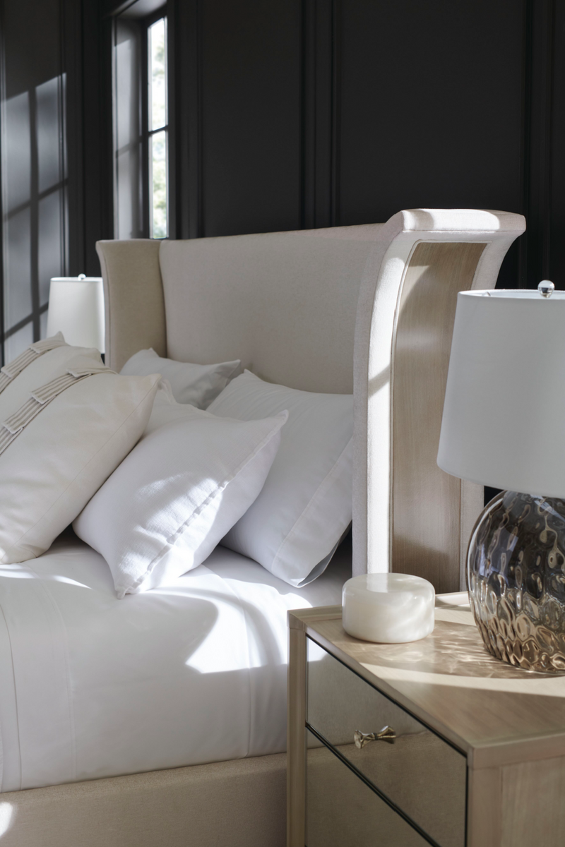 Lit moderne gris clair | Caracole Beauty Sleep | OROA.fr