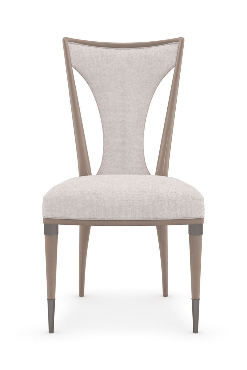 Chaise de salle à manger scandinave beige | Caracole Take Your Seat | OROA.fr