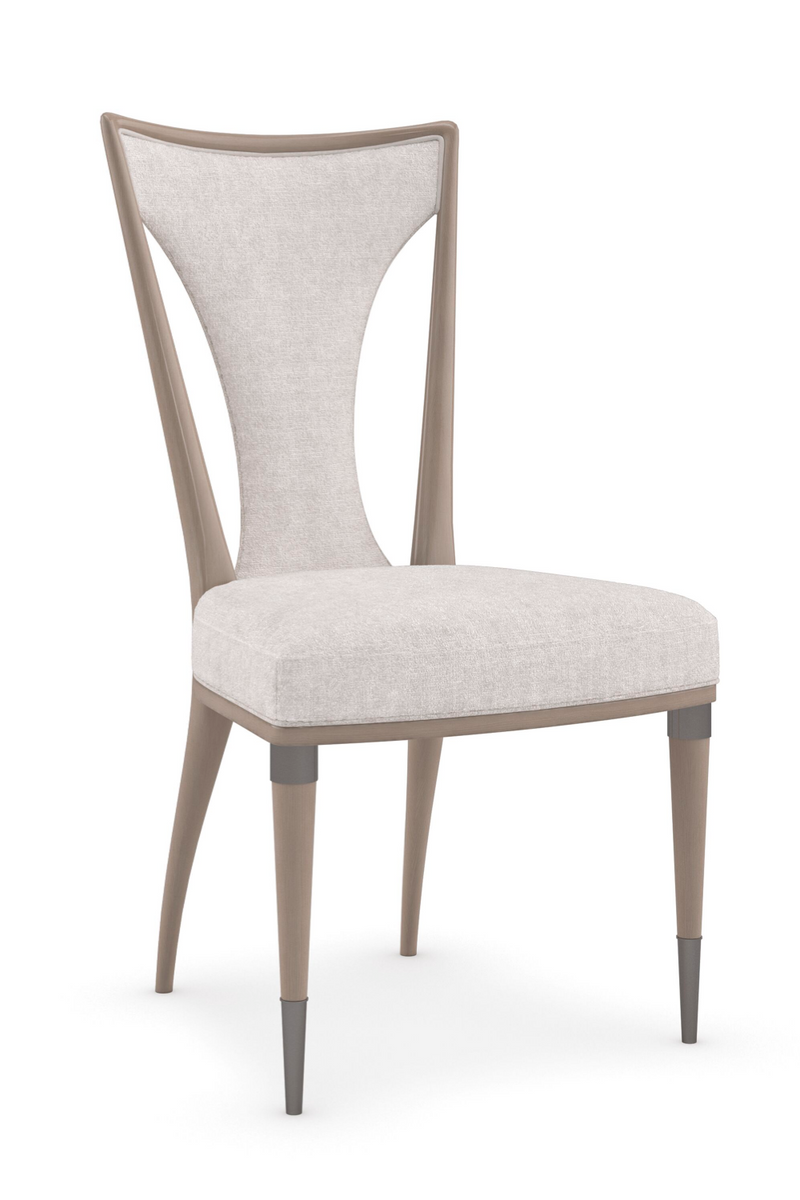 Chaise de salle à manger scandinave beige | Caracole Take Your Seat | OROA.fr