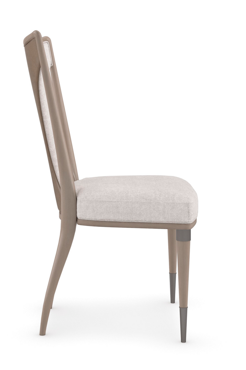 Chaise de salle à manger scandinave beige | Caracole Take Your Seat | OROA.fr