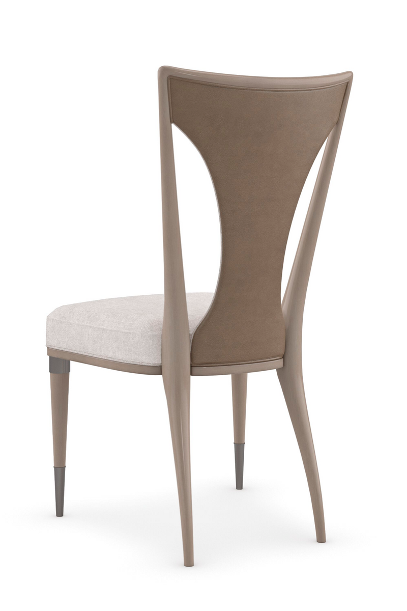 Chaise de salle à manger scandinave beige | Caracole Take Your Seat | OROA.fr