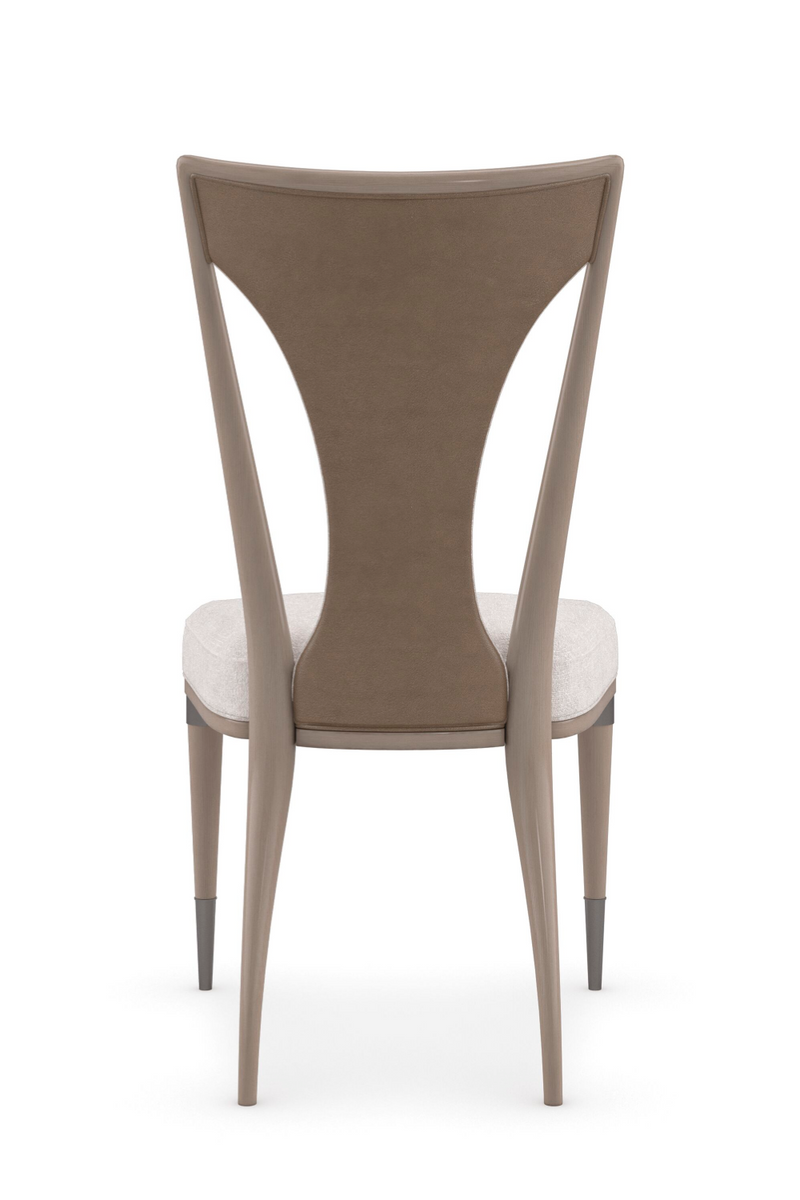 Chaise de salle à manger scandinave beige | Caracole Take Your Seat | OROA.fr