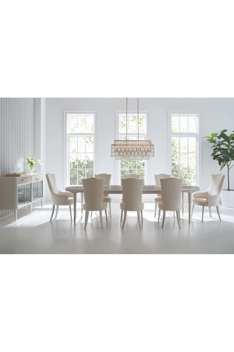Buffet en bois taupe et en verre | Caracole Love Interest | Meubleluxe.fr