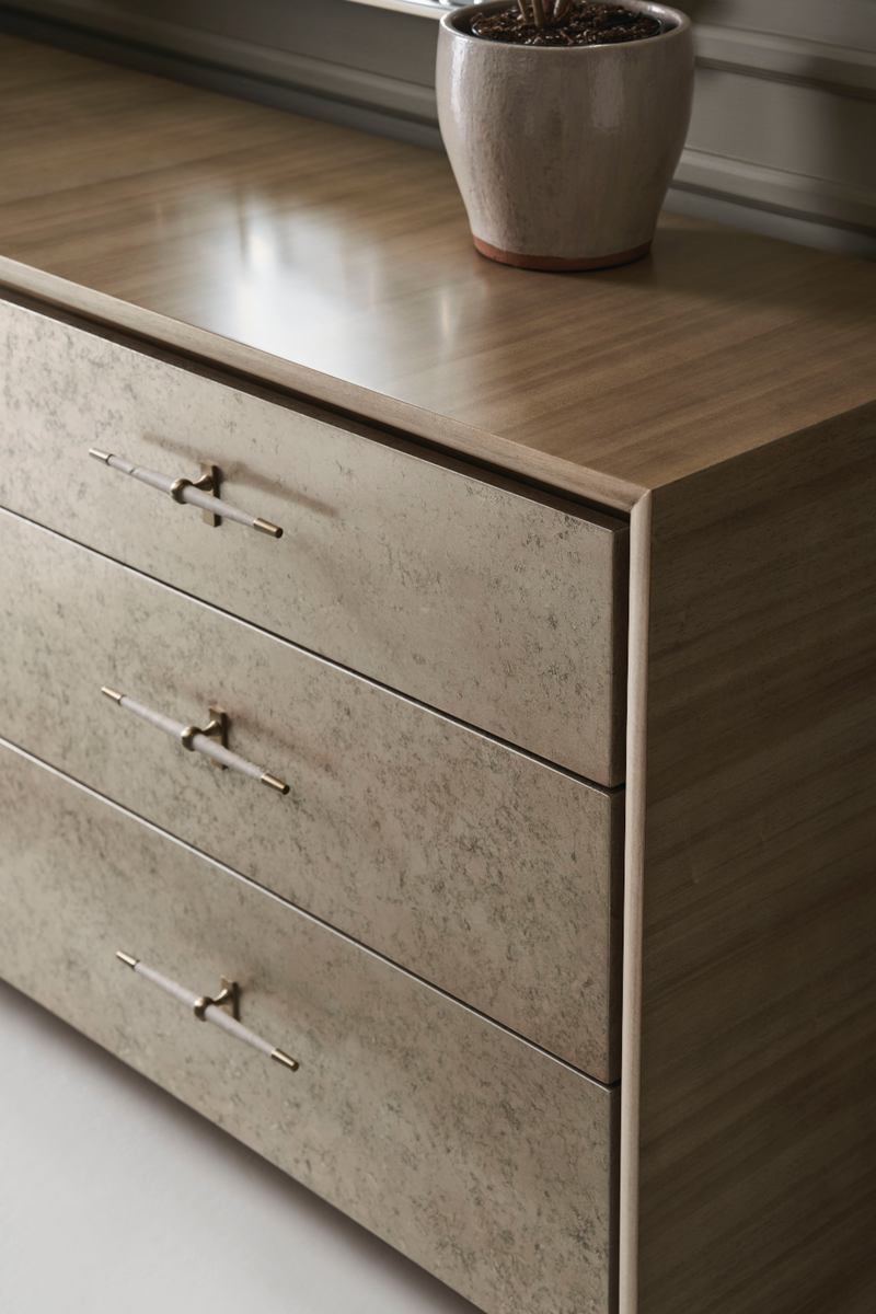 Commode Moderne à Feuilles Métalliques | Caracole Hang Up | OROA.fr