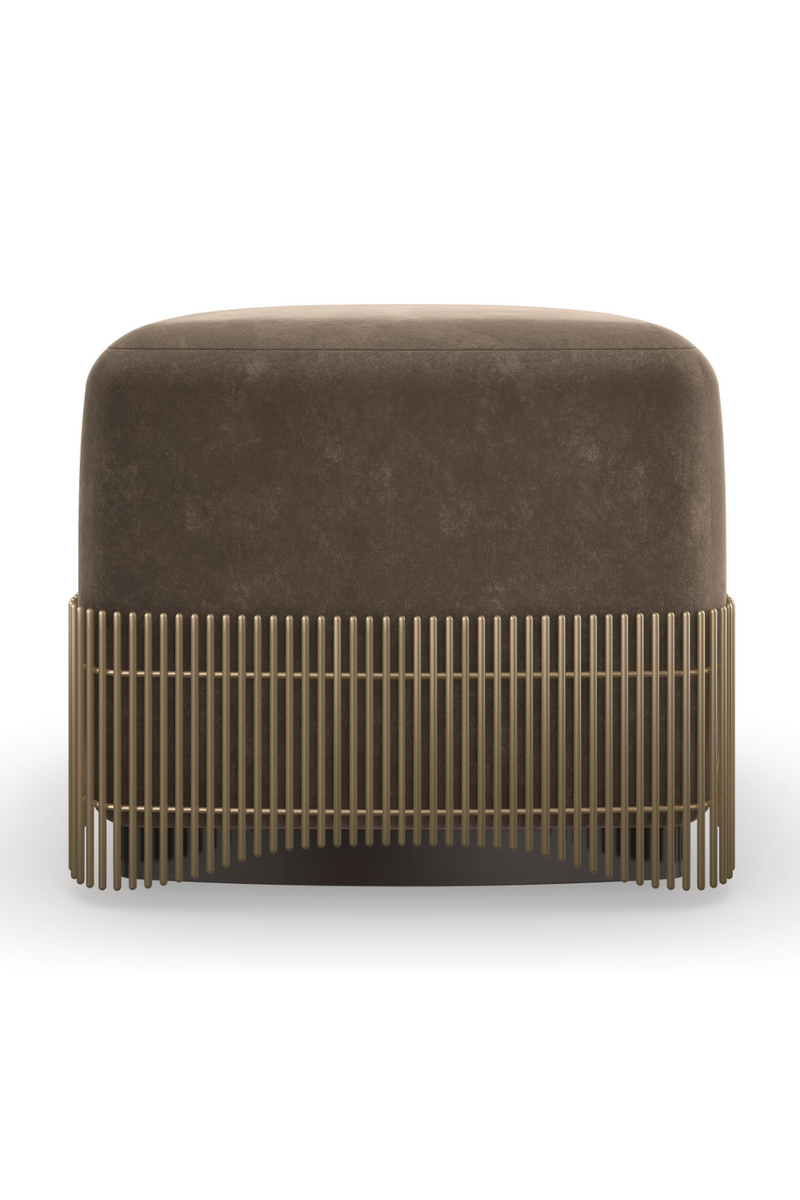 Pouf Vert Mousse | Caracole Petit Four