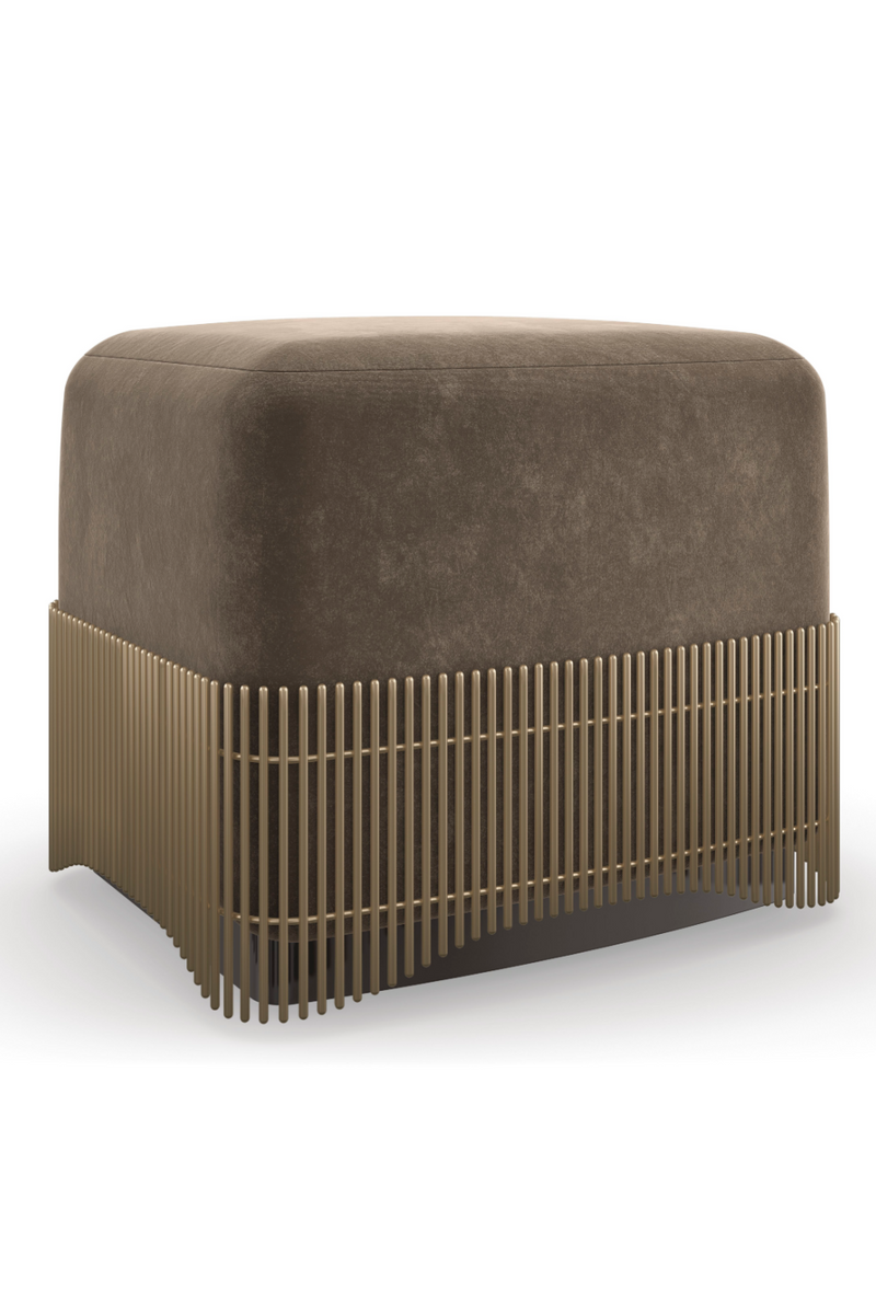 Pouf Vert Mousse | Caracole Petit Four
