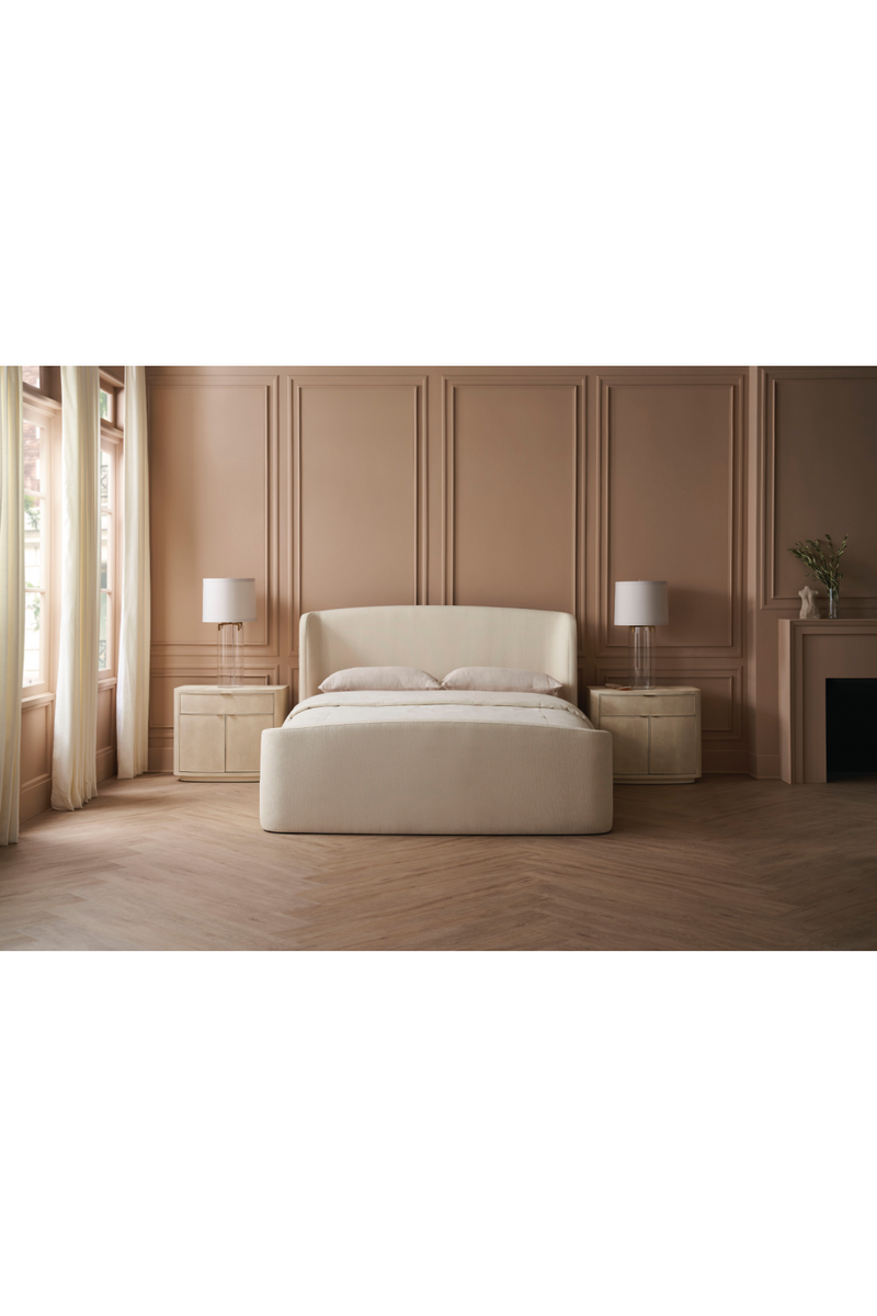 Lit design ivoire | Caracole Soft Embrace