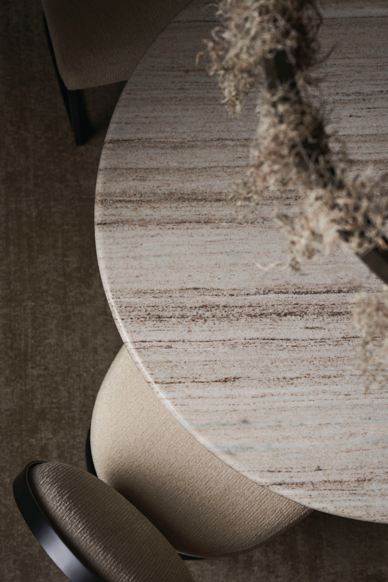 Chaises de salle à manger à dossier arrondi (2) | Caracole La Lune | OROA.fr