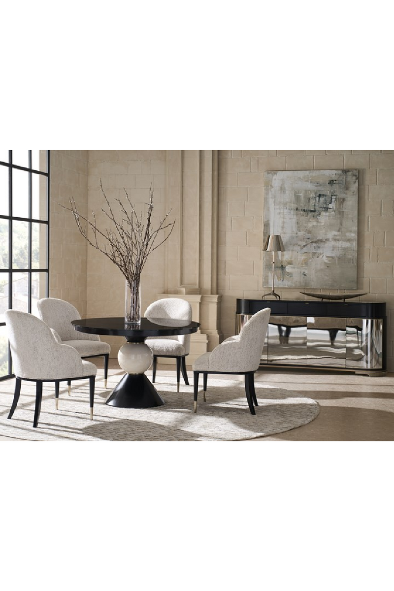 Buffet argenté à 4 portes | Caracole Glace | OROA.fr
