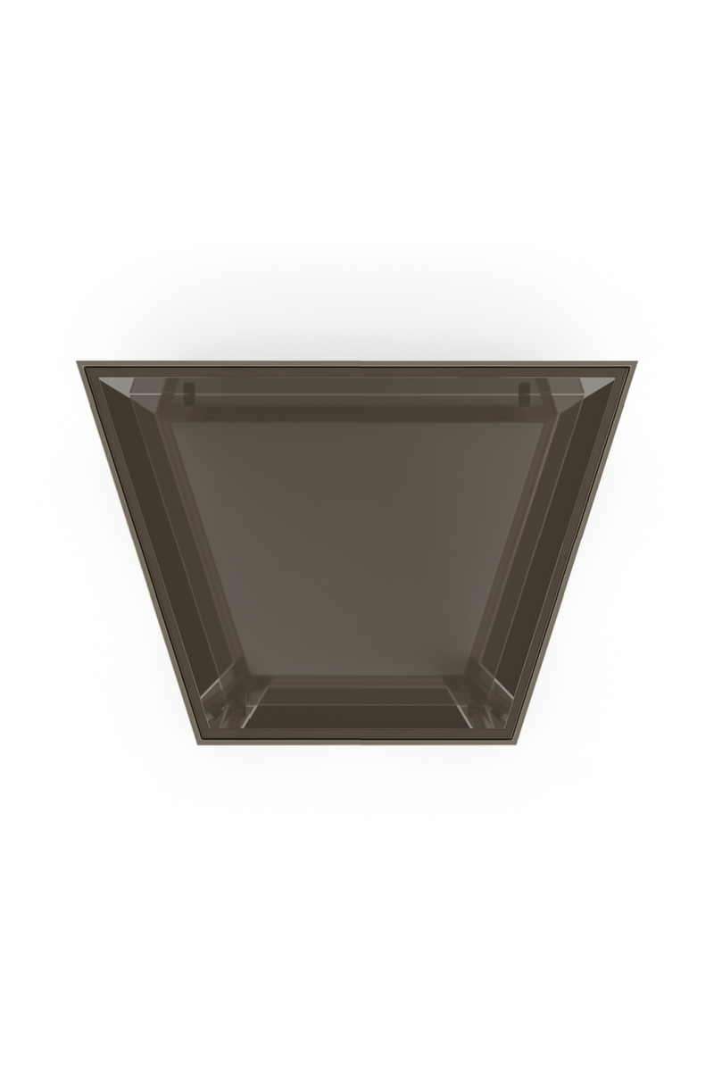Table d’Appoint à 3 Niveaux en Verre | Caracole Refraction | OROA.fr