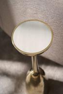 Table d’appoint moderne dorée | Caracole Gamma | OROA.fr